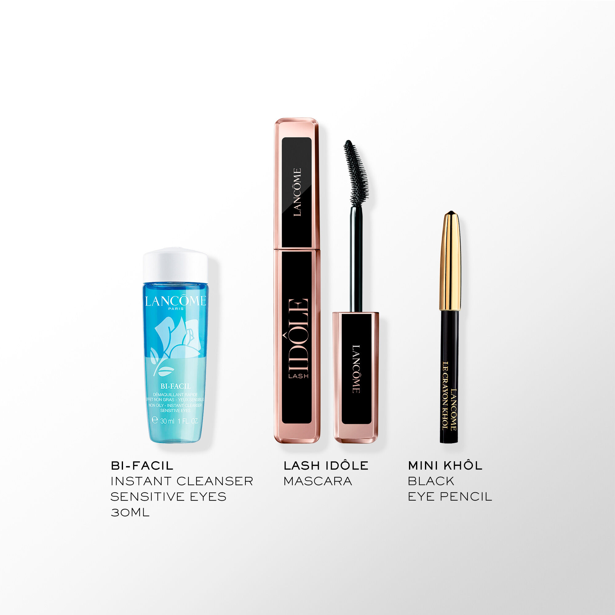 LASH IDOLE + MİNİ GOZ KALEMİ + BI-FACIL YILBAŞI MAKYAJ SETİ