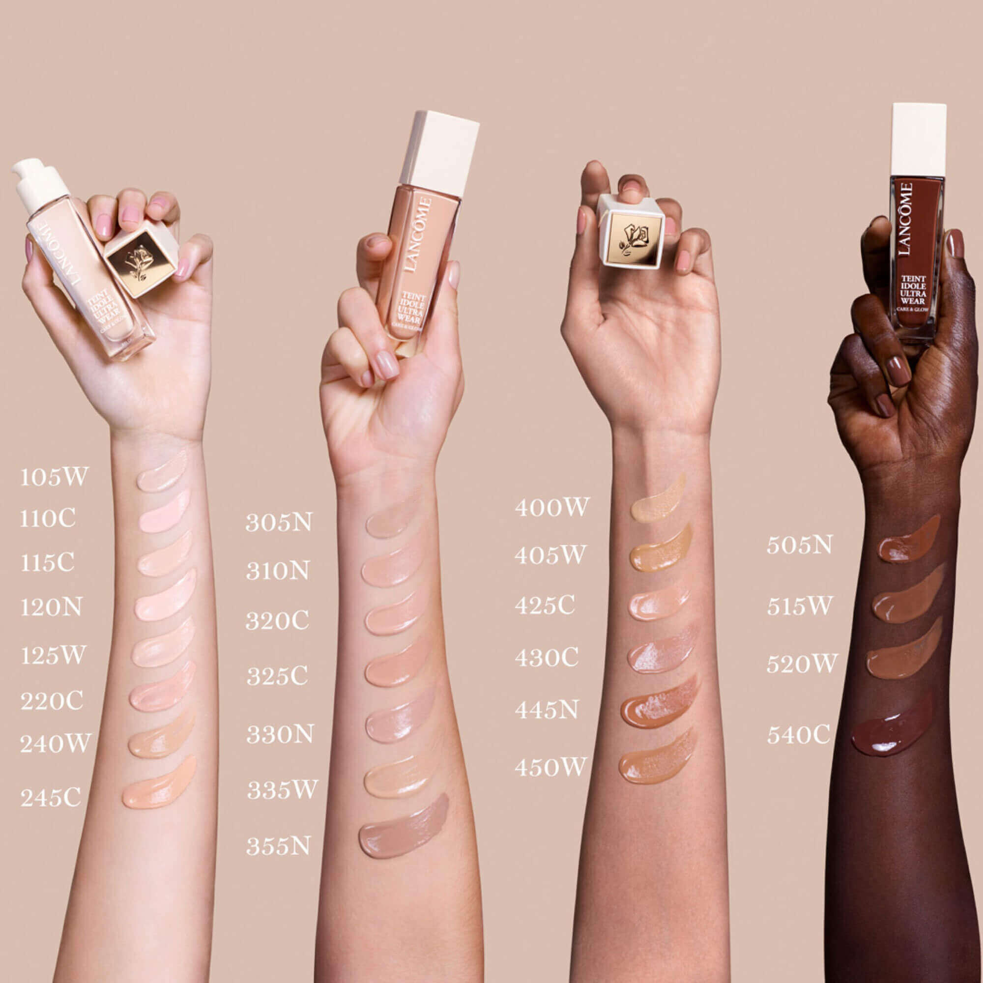 TEINT IDOLE ULTRA WEAR CARE & GLOW FONDOTEN