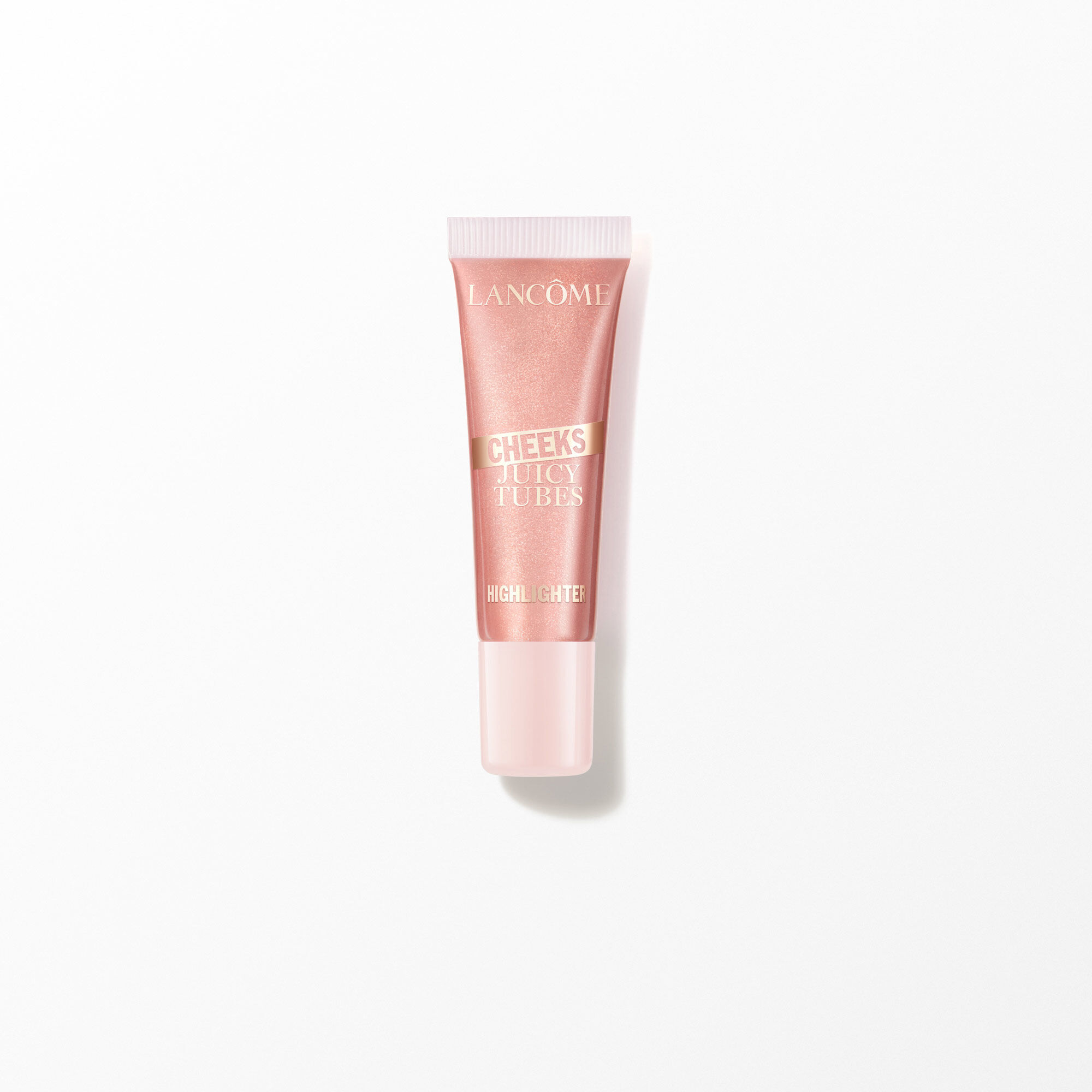Beyaz fonda Lancome Juicy Tubes Cheeks Highlighter tupu.