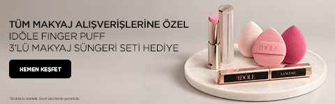 TÜM MAKYAJ ALIŞVERİŞLERİNE ÖZEL - IDOLE FINGER PUFF 3'LÜ MAKYAJ SÜNGERİ SETİ HEDİYE